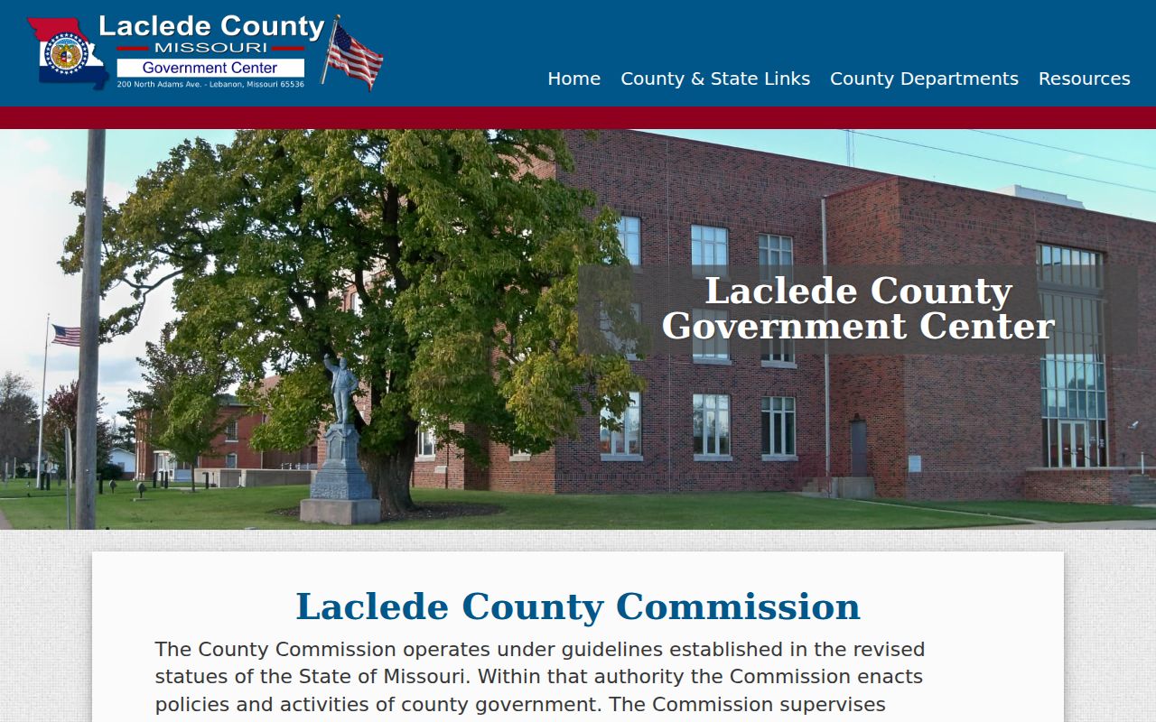 Official Laclede County sheriff and Circuit Court contacts